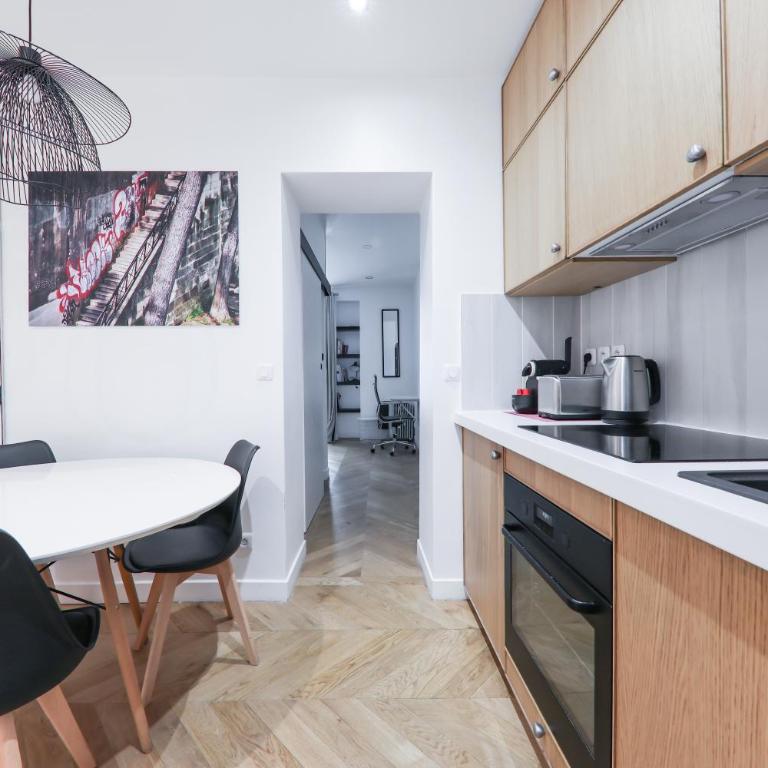 4-Star Apartment for 4, 10 mn from Champs-Élysées - Appartement 1 Chambre - 8