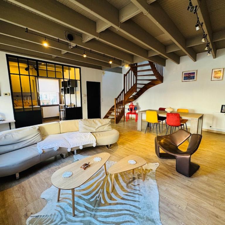 Le DK-NY - duplex new-yorkais au coeur de Dunkerque - Two-Bedroom Apartment - 1