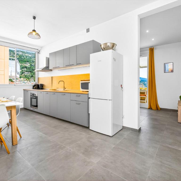 Vue mer et Principauté - Unique avec terrasse - GA - Appartement 1 Chambre - 3