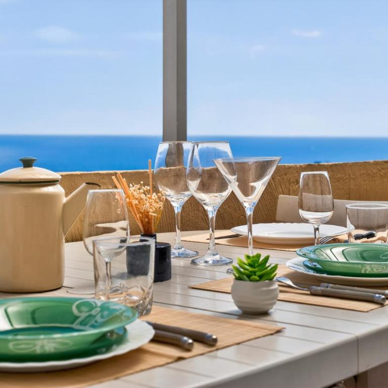 Vue mer et Principauté - Unique avec terrasse - GA - Appartement 1 Chambre - 28
