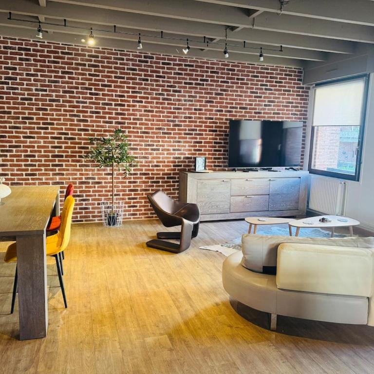 Le DK-NY - duplex new-yorkais au coeur de Dunkerque - Two-Bedroom Apartment - 6