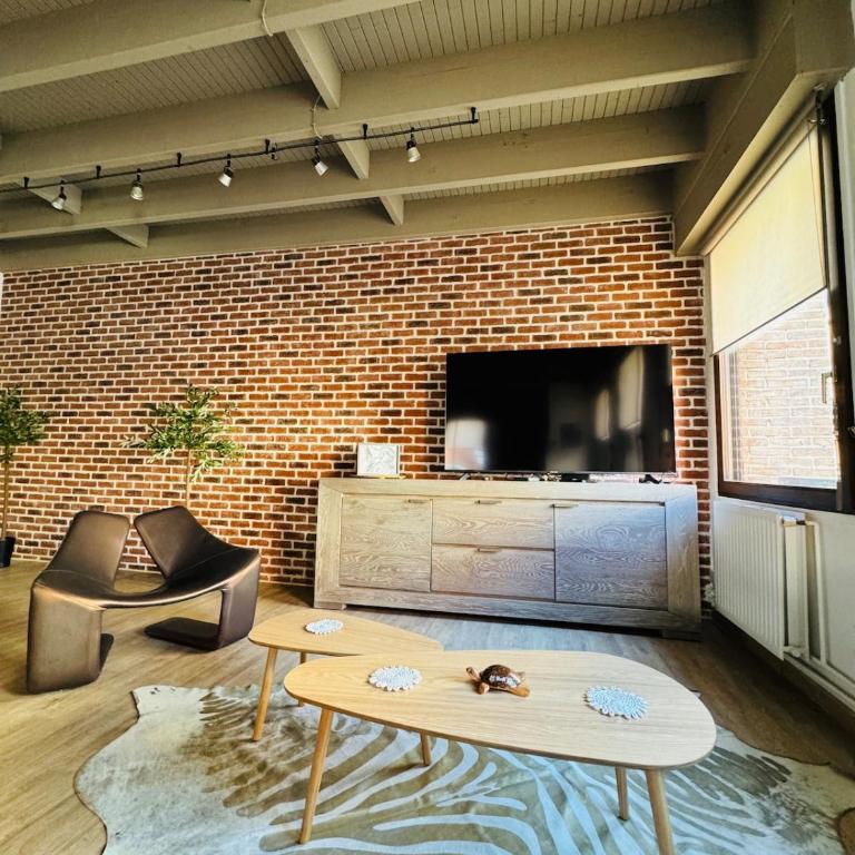Le DK-NY - duplex new-yorkais au coeur de Dunkerque - Two-Bedroom Apartment - 27