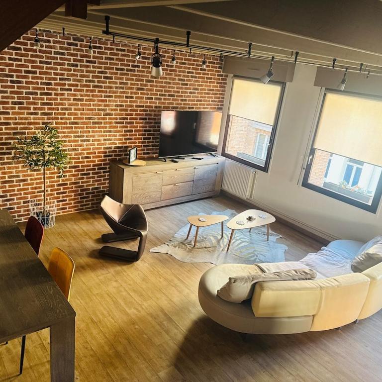 Le DK-NY - duplex new-yorkais au coeur de Dunkerque - Two-Bedroom Apartment - 31