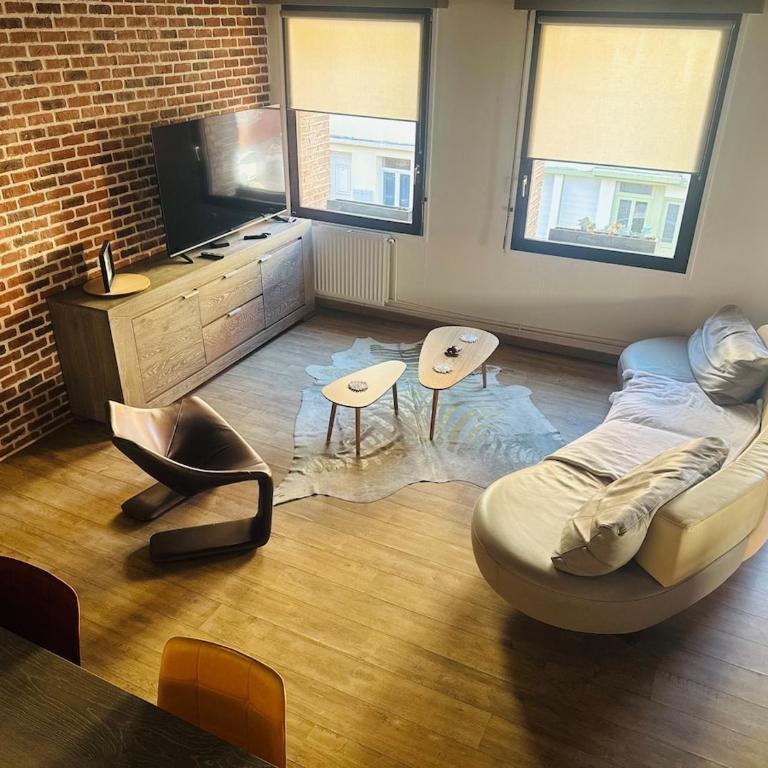 Le DK-NY - duplex new-yorkais au coeur de Dunkerque - Two-Bedroom Apartment - 32