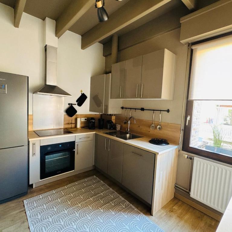 Le DK-NY - duplex new-yorkais au coeur de Dunkerque - Two-Bedroom Apartment - 34