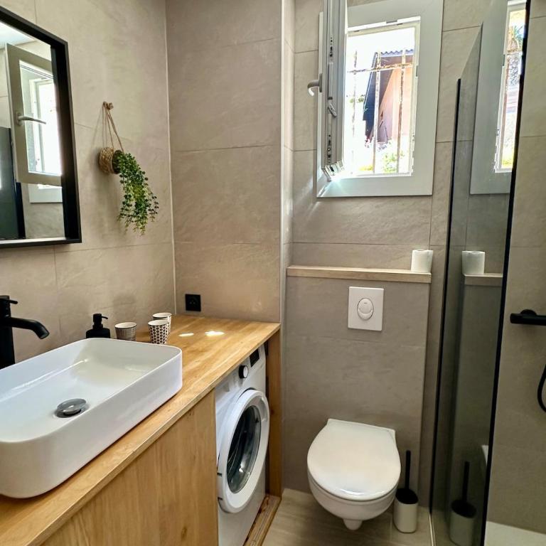 Cocoon élégant - Terrasse, plages à pied et pkg privé - Apartamento de 1 dormitorio - 6