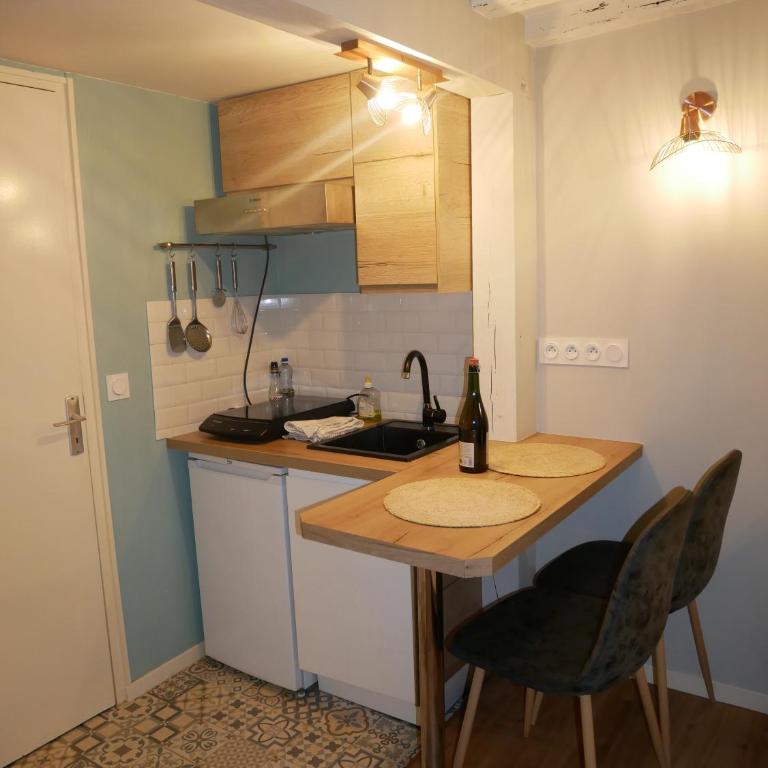La P'tite Grise - Studio Cosy centre Honfleur - Studio Standard - 19