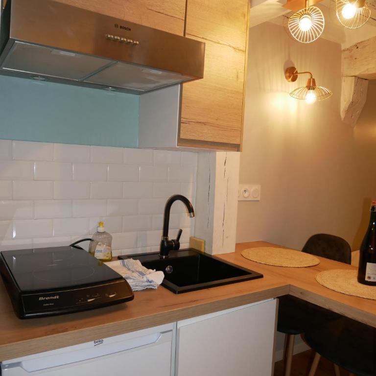 La P'tite Grise - Studio Cosy centre Honfleur - Studio Standard - 14