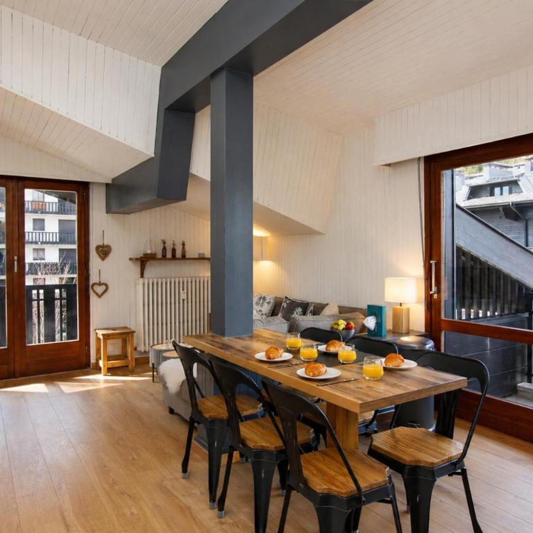 Superbe T3 en face du Brevent, Chamonix - Two-Bedroom Apartment with Mountain View - 16