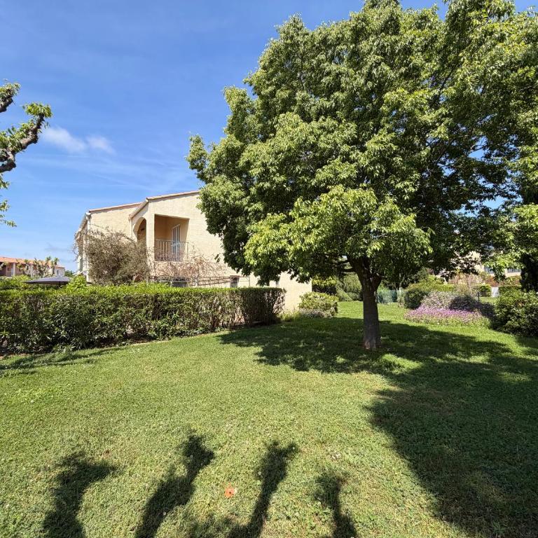 T2 plein sud jardin 4 pers proche Plage Clim pkg - Appartement 1 Chambre - 16