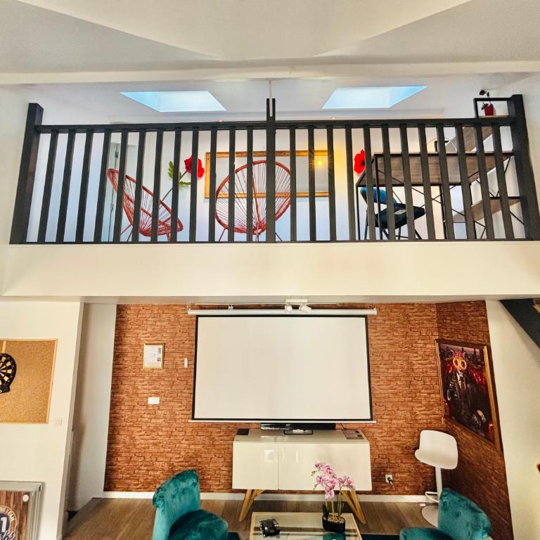 Appartement 100m2 - T4 Cinéma Privé Parking Saint-Leu - Appartamento con 3 Camere da Letto - 26