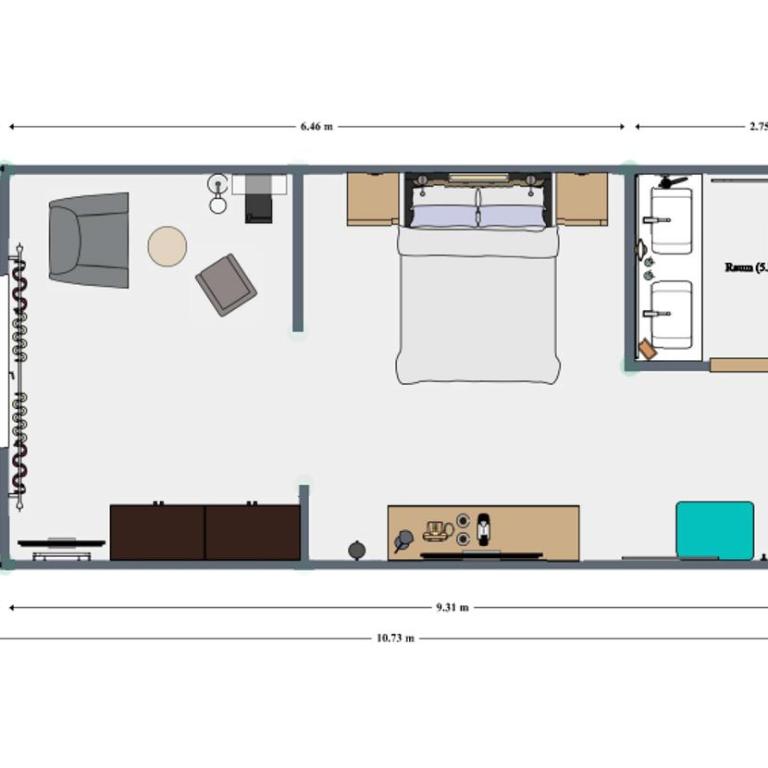 Hotel Piz Buin - Doppel- oder Zweibettzimmer über dem Musikclub - 6