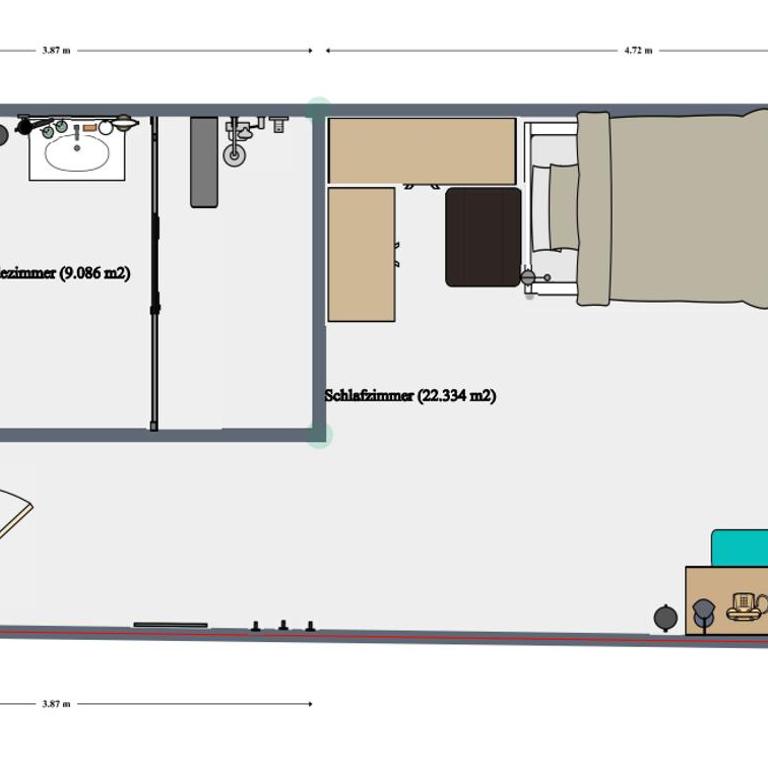 Hotel Piz Buin - Einzelzimmer mit Balkon - 9