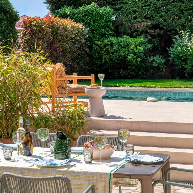 Somptueuse villa familiale avec piscine a distance piétonne de Cannes - Villa - 4