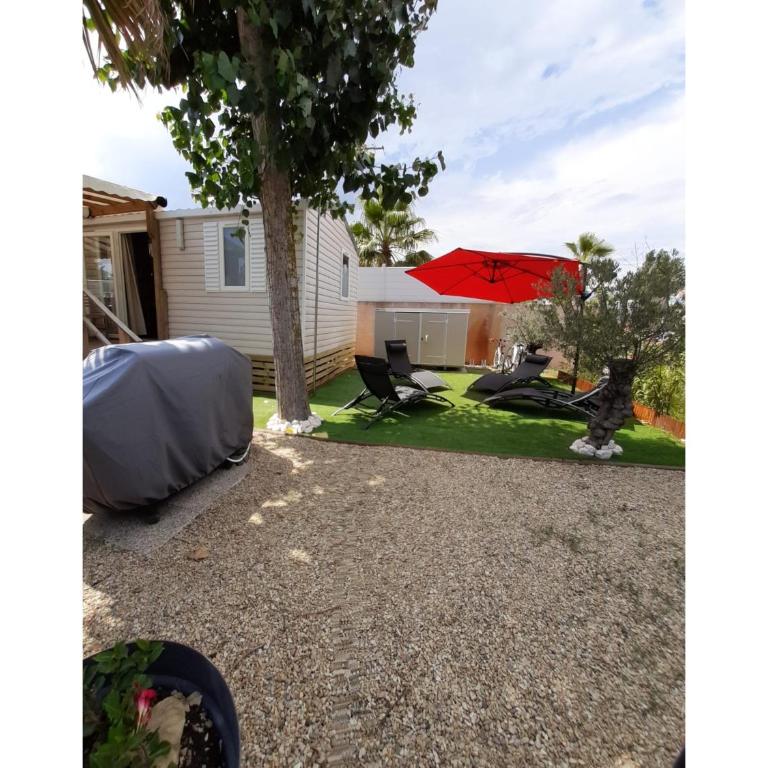 Mobil-home - Clim, TV, LV, LL - Camping LES SABLES DU MIDI 4 étoiles - MH-A030 - Mobile Home - 1