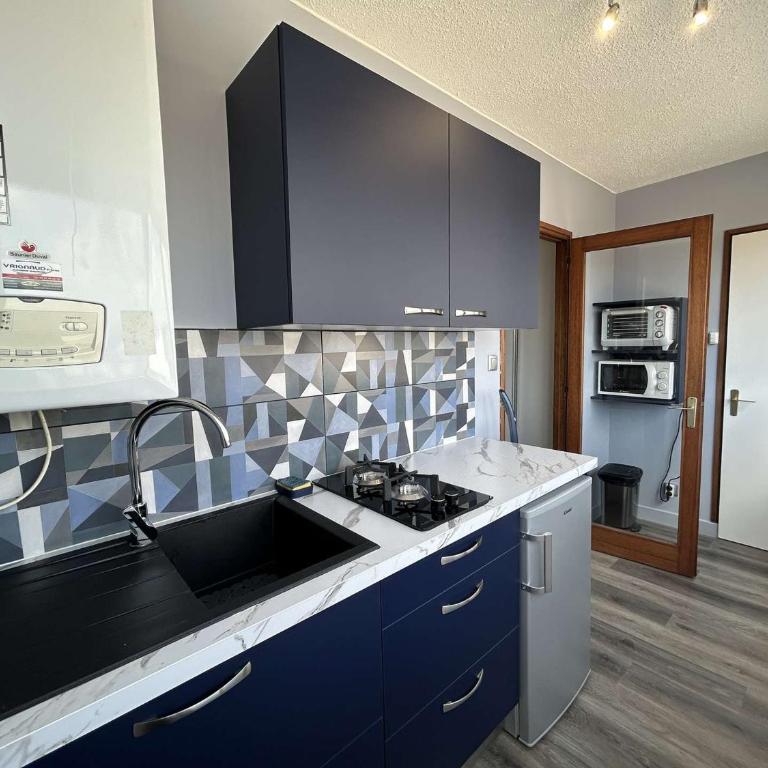 Studio à Saint-Jean-de-Monts, vue mer, 3 couchages - FR-1-224C-345 - Appartamento - 13