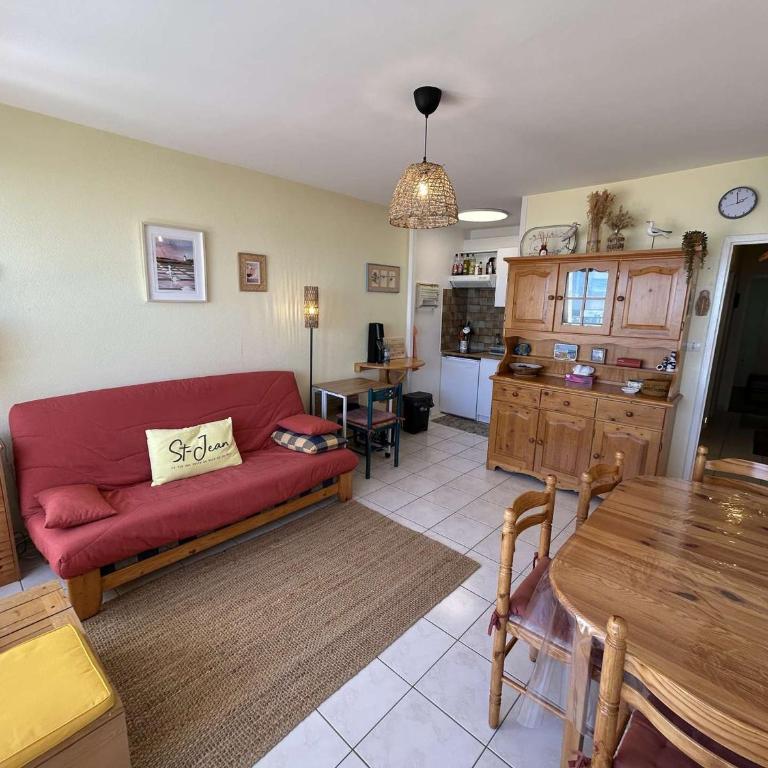 Appartement 3 pièces, 6 couchages, accès direct plage, garage double - FR-1-224C-747 - Apartamento (6 adultos) - 6