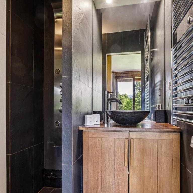 KAZA BELLA - Les Carroz Chalet moderne avec vue Duplex 3 chambres et 3 SDB Les Carroz Grand Massif - Appartement - 11