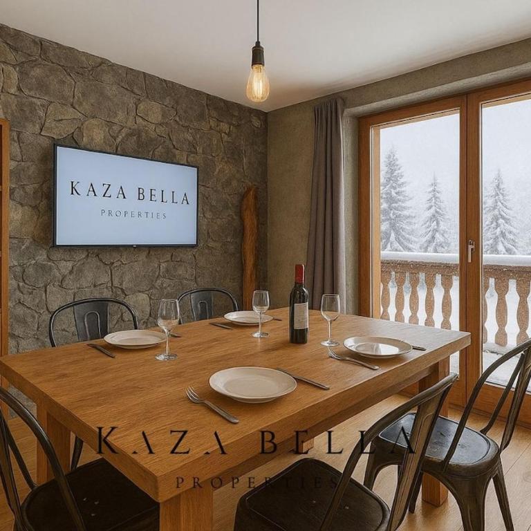 KAZA BELLA - Les Carroz Chalet moderne avec vue Duplex 3 chambres et 3 SDB Les Carroz Grand Massif - Appartement - 1