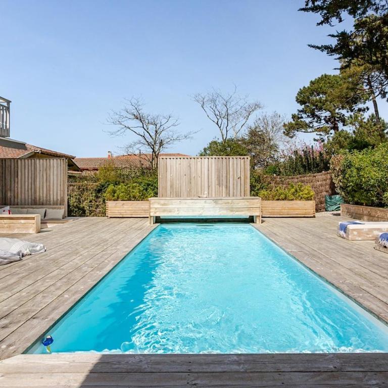 Villa Lilas Cap-Ferret - Villa avec Piscine Privée - 21