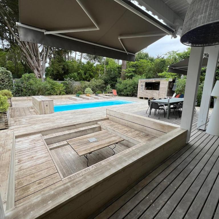 Villa Lilas Cap-Ferret - Villa avec Piscine Privée - 42