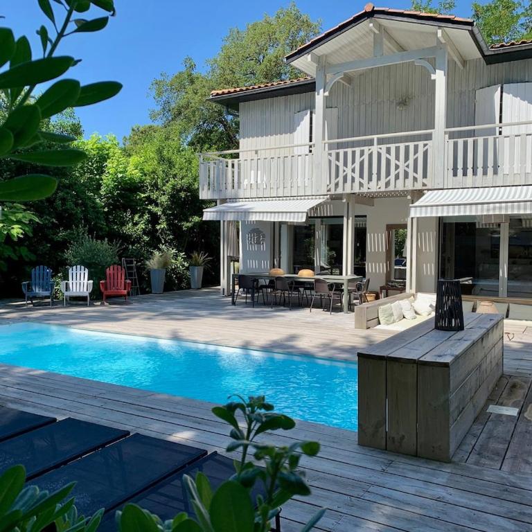 Villa Lilas Cap-Ferret - Villa avec Piscine Privée - 64
