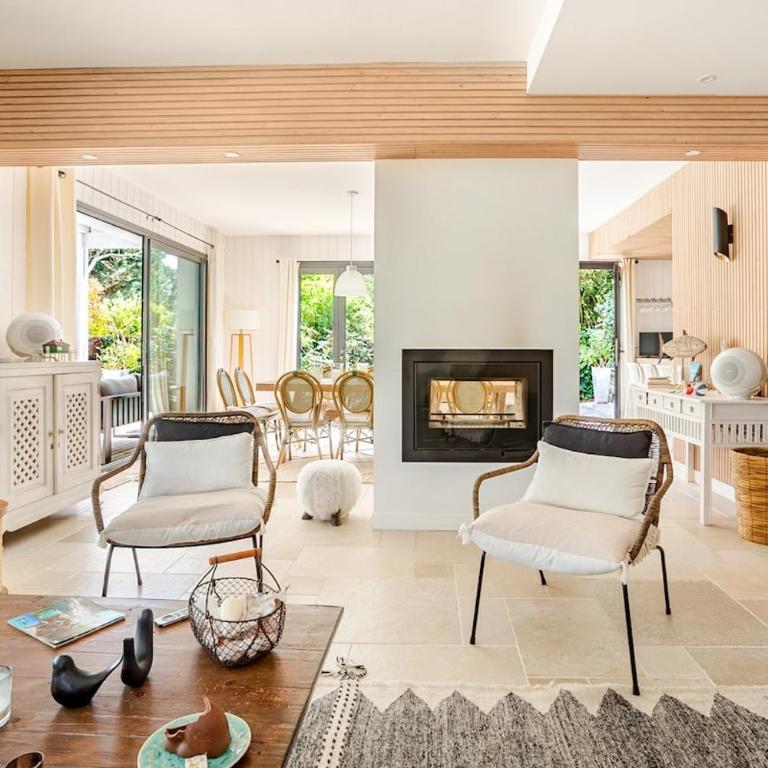 Villa Lilas Cap-Ferret - Villa avec Piscine Privée - 65