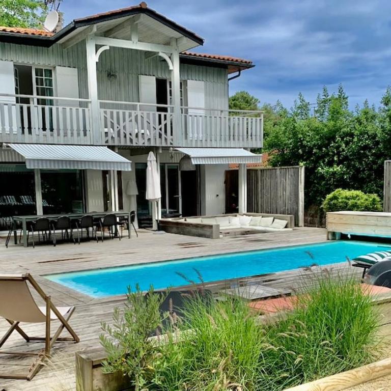 Villa Lilas Cap-Ferret - Villa avec Piscine Privée - 76