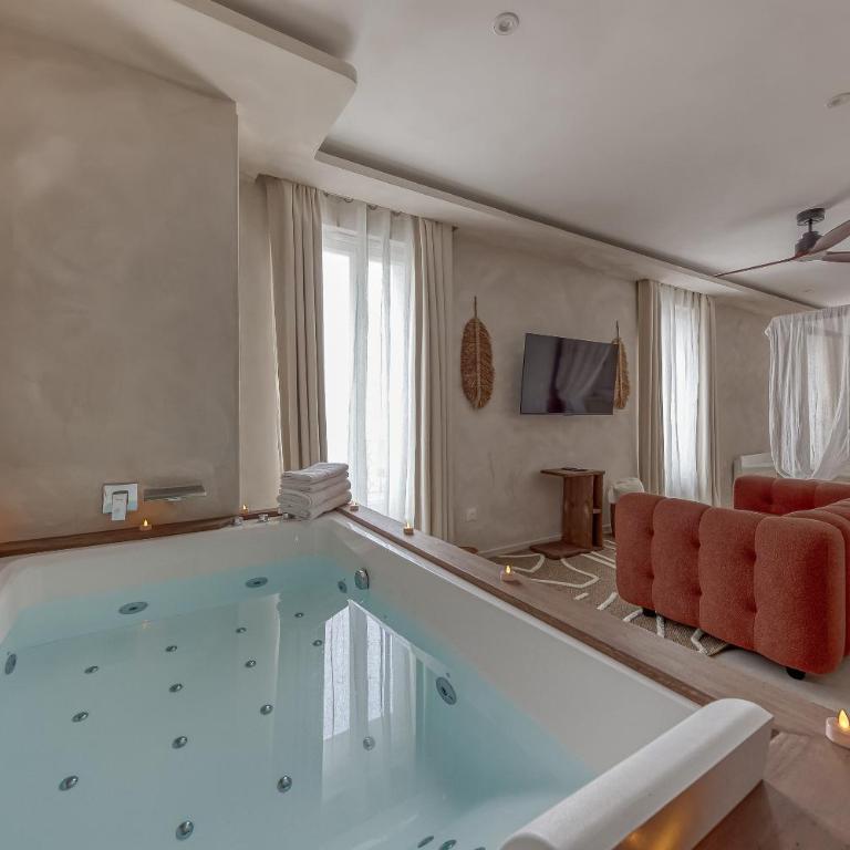 Maison Ysé - Suite avec sauna, jacuzzi & cinéma - Superior Apartment mit Sauna - 12