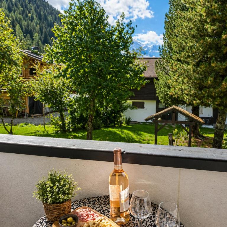 Appartement lumineux 2 ch Chamonix, proche Grands Montets, parking & ski locker - Apartment mit 2 Schlafzimmern - 13