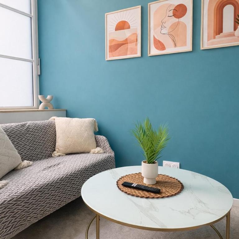 T2 COSY - Hypercentre - Grand lit et Fibre - One-Bedroom Apartment - 23