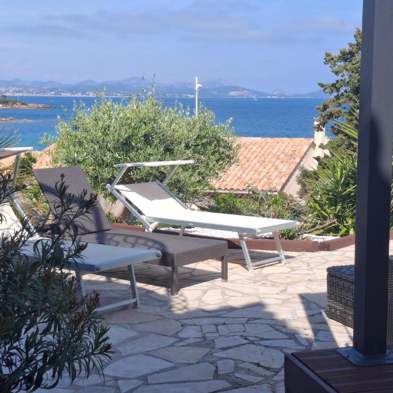 T3 Les Issambres vue mer avec Grande Terrasse et Parking - Appartement 2 Chambres - 6