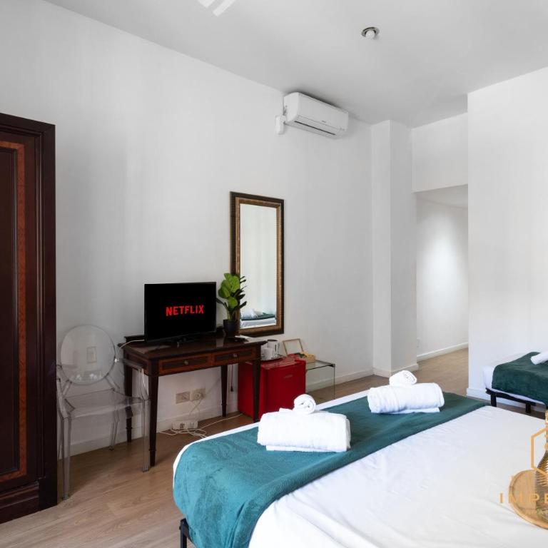 Imperium Vatican Guesthouse - 3 pvt suites, pvt bathrooms, A-C, 2 steps from Vatican - Camera Tripla Standard - 6