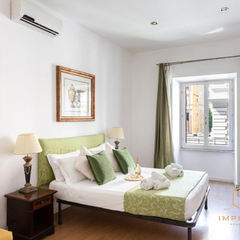 Imperium Vatican Guesthouse - 3 pvt suites, pvt bathrooms, A-C, 2 steps from Vatican - Camera Tripla - 2
