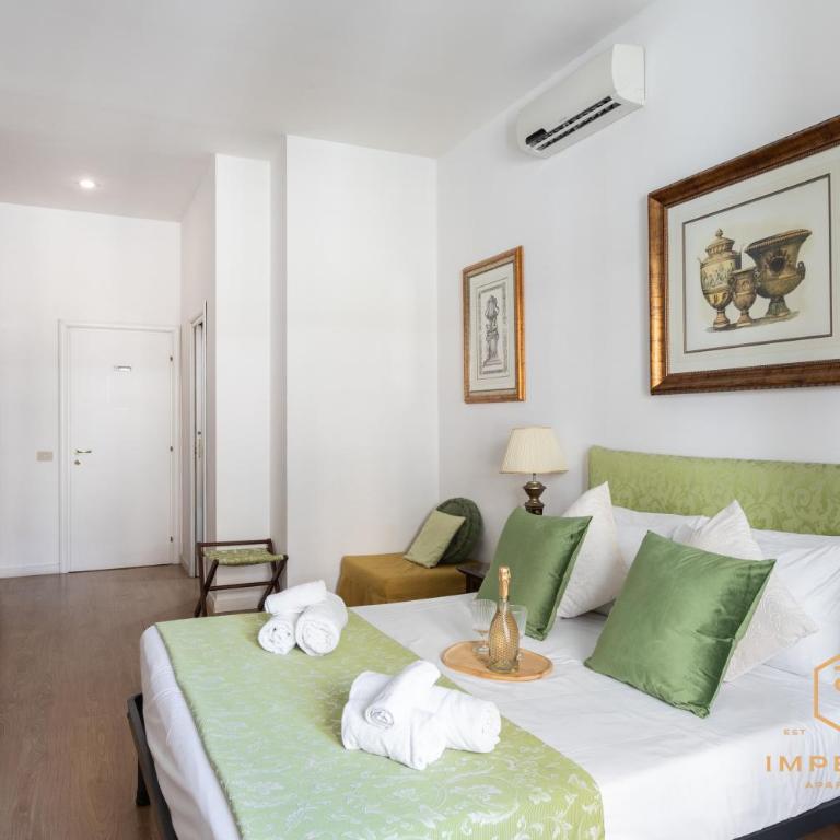 Imperium Vatican Guesthouse - 3 pvt suites, pvt bathrooms, A-C, 2 steps from Vatican - Camera Tripla - 3