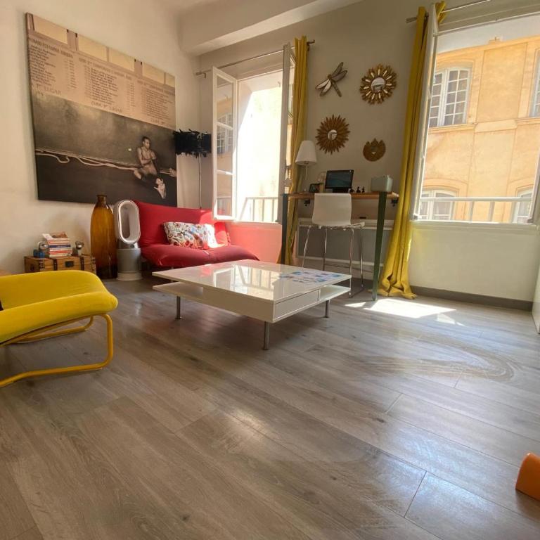 Chez Anne - Appartement cosy avec mezzanine au cœur du centre historique d'Aix-en-Provence - Studio - 3
