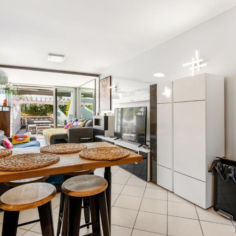 appartement village naturiste port ambonne - Apartamento de 1 dormitorio - 7
