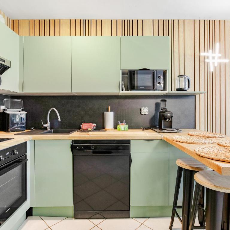 appartement village naturiste port ambonne - Apartamento de 1 dormitorio - 8