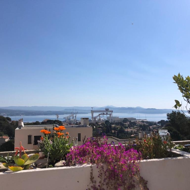 T4 with air conditioning duplex sea view and panoramic calanques - Appartamento con 3 Camere da Letto - 14