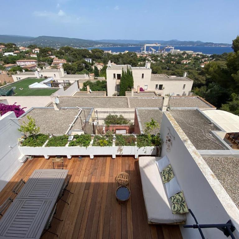 T4 with air conditioning duplex sea view and panoramic calanques - Appartamento con 3 Camere da Letto - 24