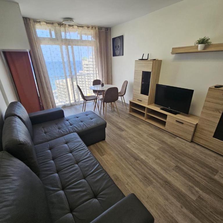 Calpe apartamento con vistas al mar impresionantes a 5 min de la playa aire wifi parking comunitario - Apartamento de 1 dormitorio - 20