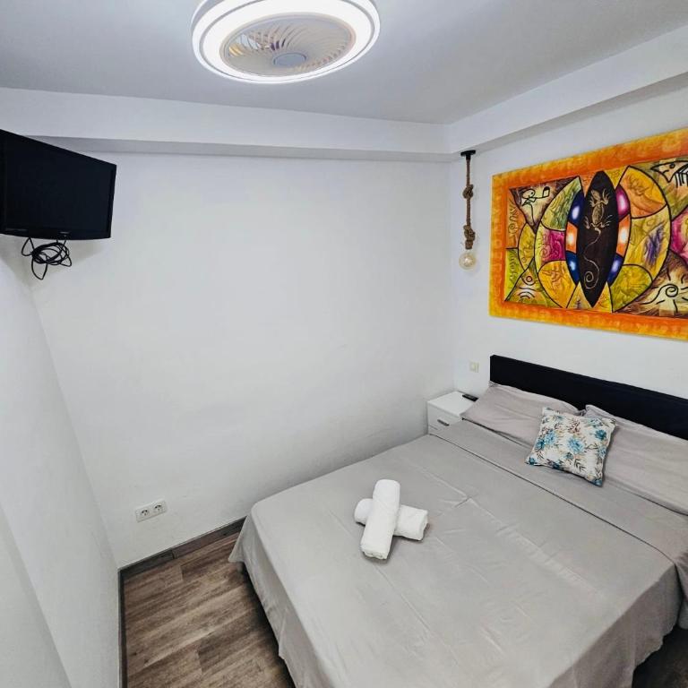 Calpe apartamento con vistas al mar impresionantes a 5 min de la playa aire wifi parking comunitario - Apartamento de 1 dormitorio - 21