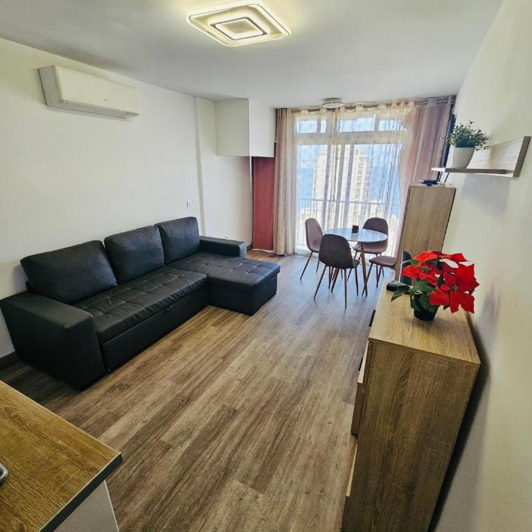 Calpe apartamento con vistas al mar impresionantes a 5 min de la playa aire wifi parking comunitario - Apartamento de 1 dormitorio - 22