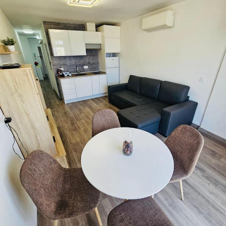Calpe apartamento con vistas al mar impresionantes a 5 min de la playa aire wifi parking comunitario - Apartamento de 1 dormitorio - 27