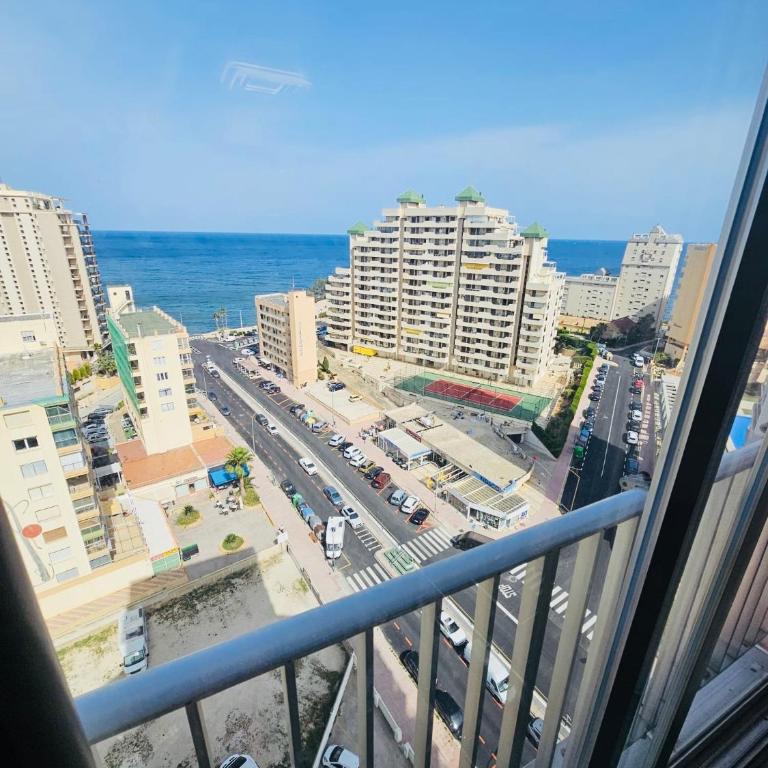 Calpe apartamento con vistas al mar impresionantes a 5 min de la playa aire wifi parking comunitario - Apartamento de 1 dormitorio - 29