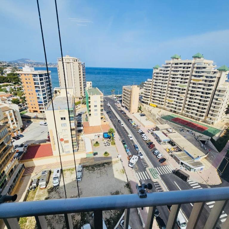 Calpe apartamento con vistas al mar impresionantes a 5 min de la playa aire wifi parking comunitario - Apartamento de 1 dormitorio - 28