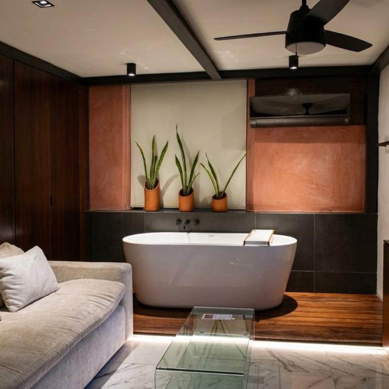 Villa Merida Luxury Mansion - Adults Only Boutique Hotel - Deluxe Double Room with Extra Bed - 9