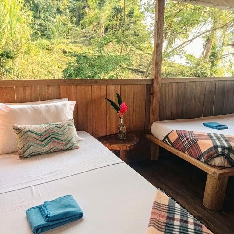 Lodge El Amargal - Reserva Natural, Ecoturismo & Surf - Bungalow con vistas al mar - 2