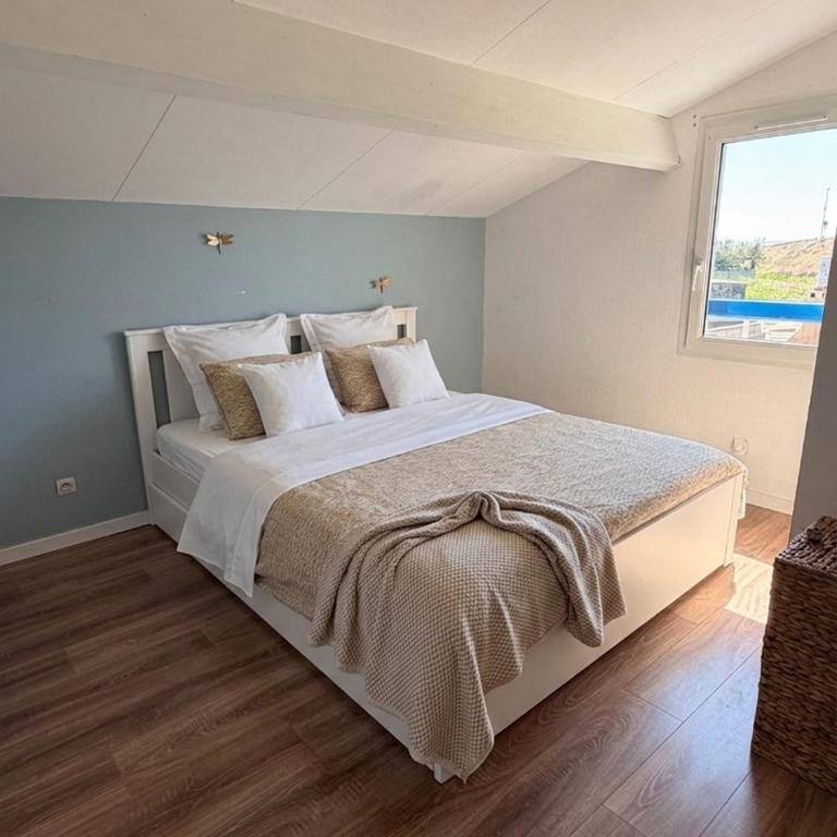 T3 climatisé à l'abri des regards - plage à 200m - Maison 2 Chambres - 6