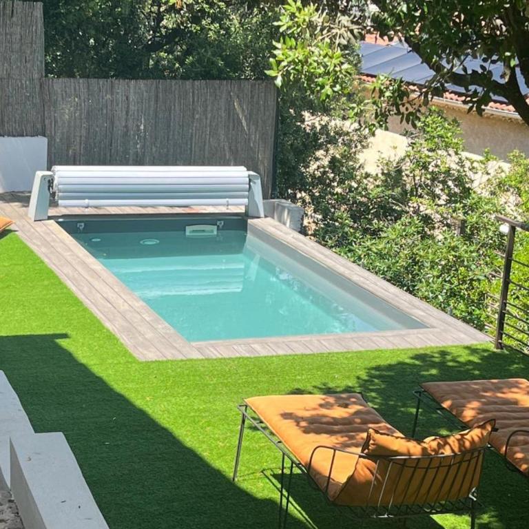 Villa de standing avec piscine chauffée & panorama - Villa - 35